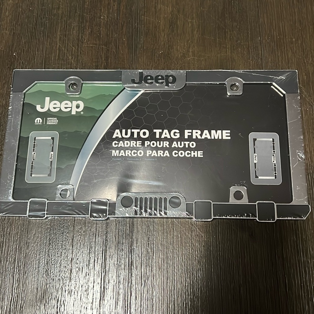 Jeep License Plate Frame